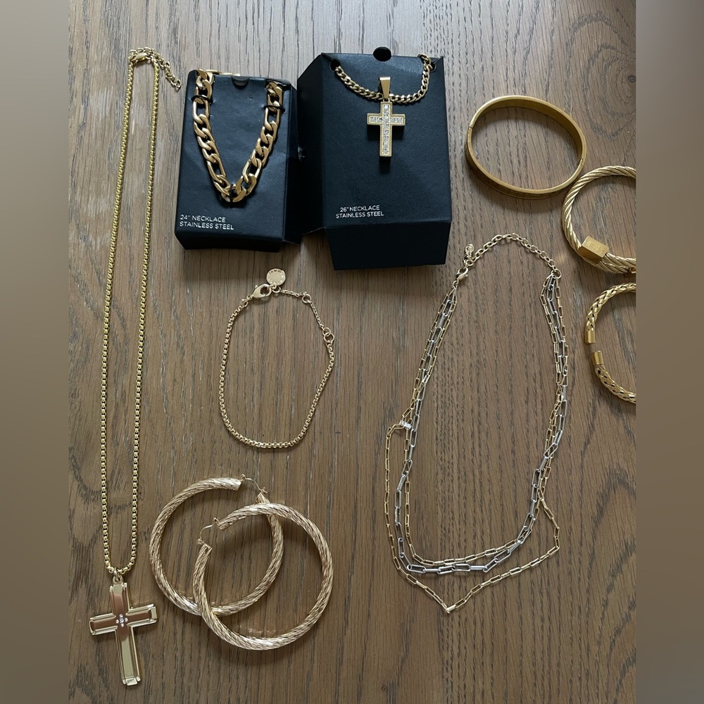 Gold Jewelry Bundle
